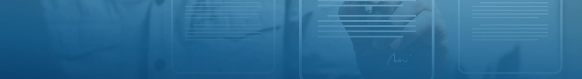 Connected blue lights