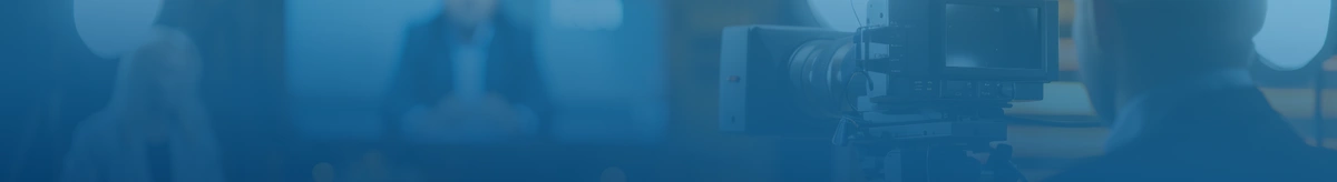 Connected blue lights