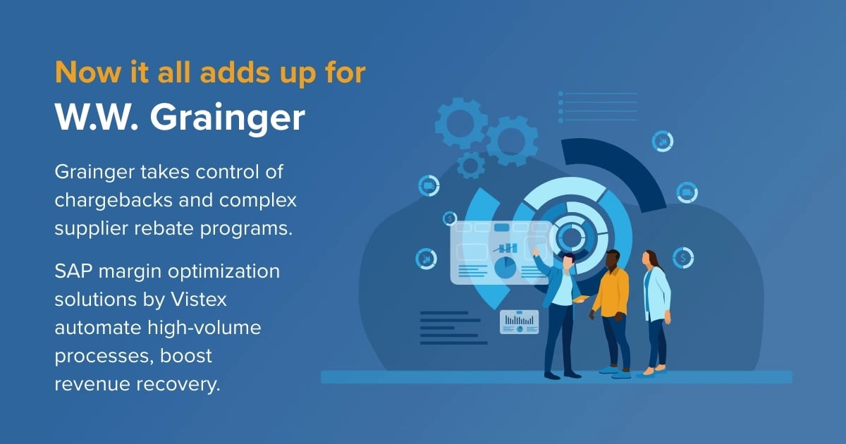 Case Study:  Grainger - increases revenue from supplier rebate programs