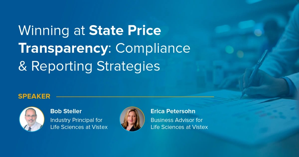 Webinar: On-Demand:  Winning at Pharmaceutical Price Transparency: Compliance & Reporting Strategies