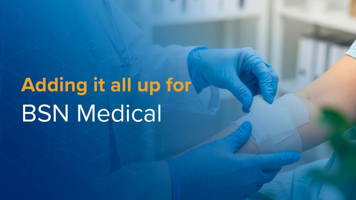 Video:  Adding it all up for BSN Medical