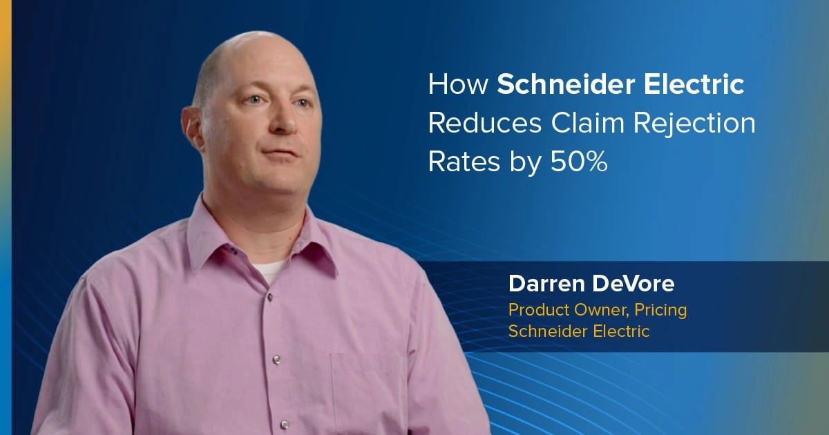 Video:  How Schneider Electric Reduces Claim Rejection Rates by 50%